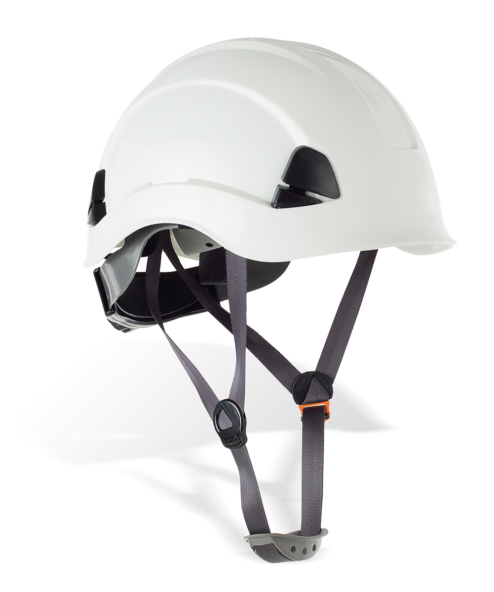 2088-CE BL Protection de la tête Casques électriquement isolants Mod. “EOLO”. Casque de protection pour les travaux en hauteur. Couleur Blanc