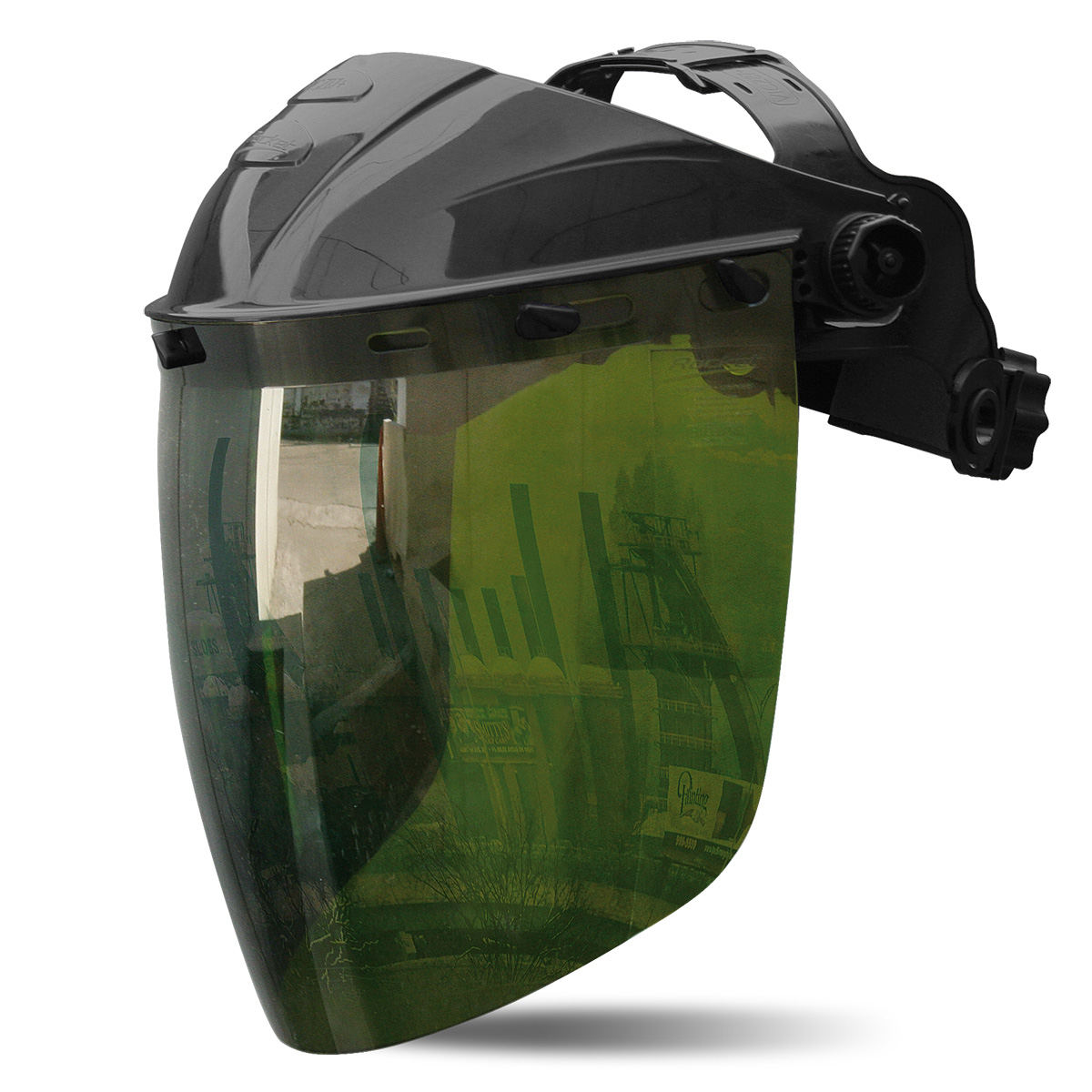 2188-AR Protecção Ocular Ecrã facial Suporte para visor ajustável a cabeça, muito leve e seguro com ajuste tiporoller