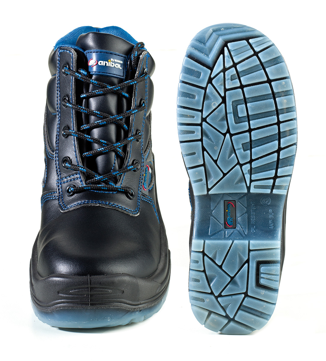 1688-BAC Chaussures de securite Confort Mod. “LEÓNIDAS”
Botte microfibre noire S3 “Metal Free” extra-large avec semelle Polyuréthane double densité.