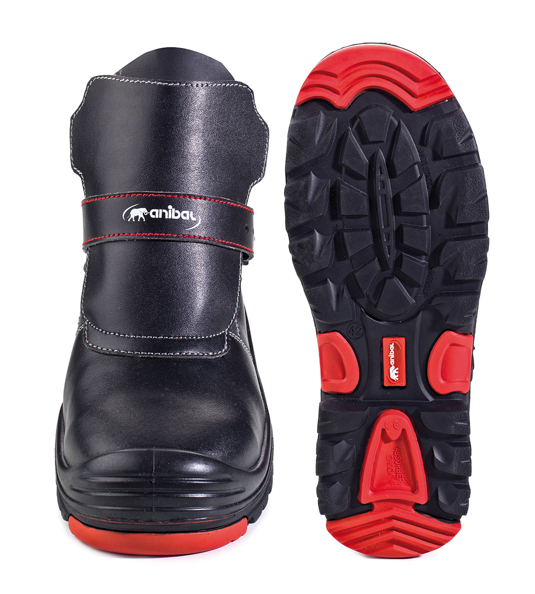 1688-BGNR Safety Footwear PU/Nitrilo Bota mod. “TRAJANO”.
Microfiber boots in S3 with double density sole Polyurethane / Rubber Nitrile. 