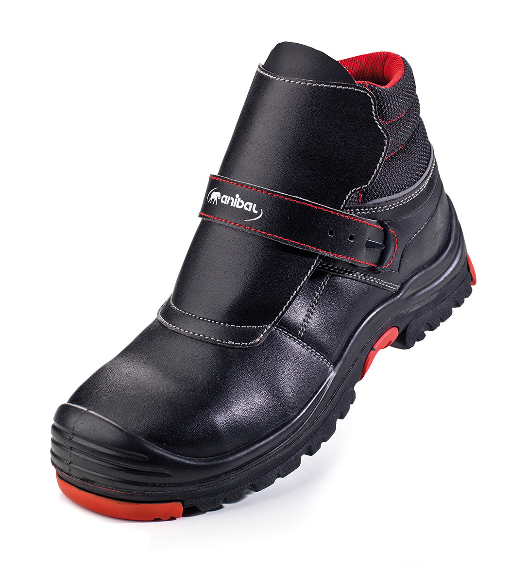 1688-BSOGNR Safety Footwear PU/Nitrilo Bota mod. “TERMOPILAS”.
Microfiber welder boot in S3 with double density sole Polyurethane / Rubber Nitrile.