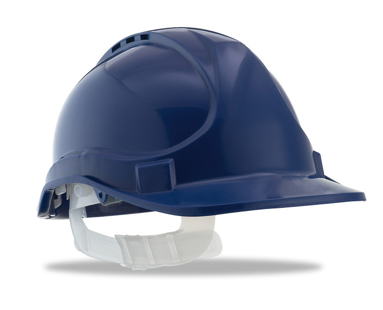 2088-CB A Protection de la tête Casques Mod. “STRIKE”. Casque de protection avec fermeture à glissière. Couleur Bleu