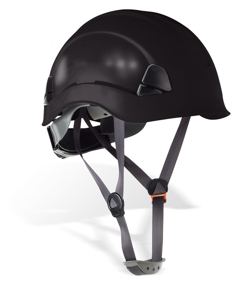 2088-CE NE Head Protection Electrical insulation helmets Mod. “EOLO”.
Protective helmet for work at height.  Black.