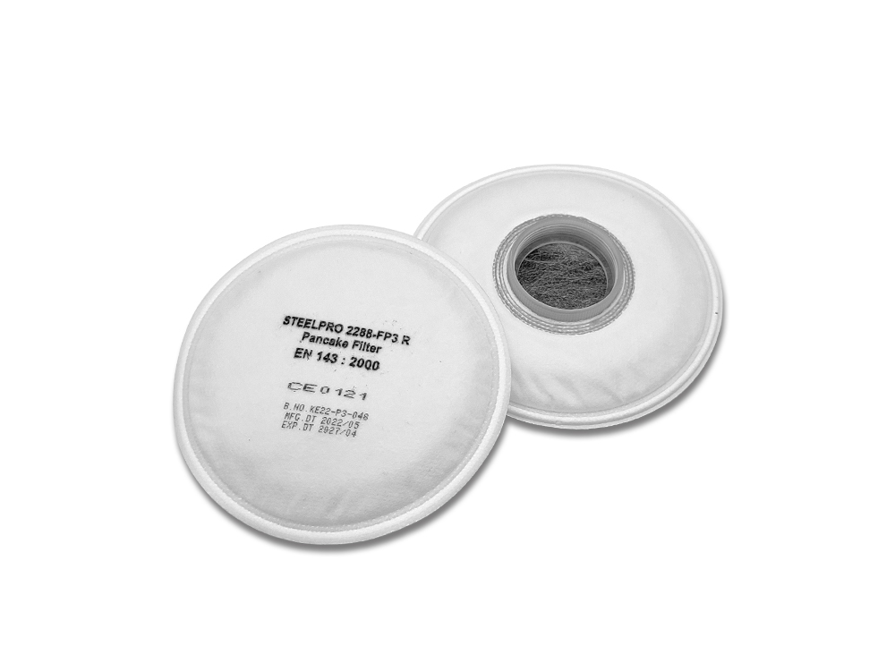 2288-FP3 Protection respiratoire Semi masques et filtres Filtres à vis STEELPRO pour demi-masque “BREATH”.