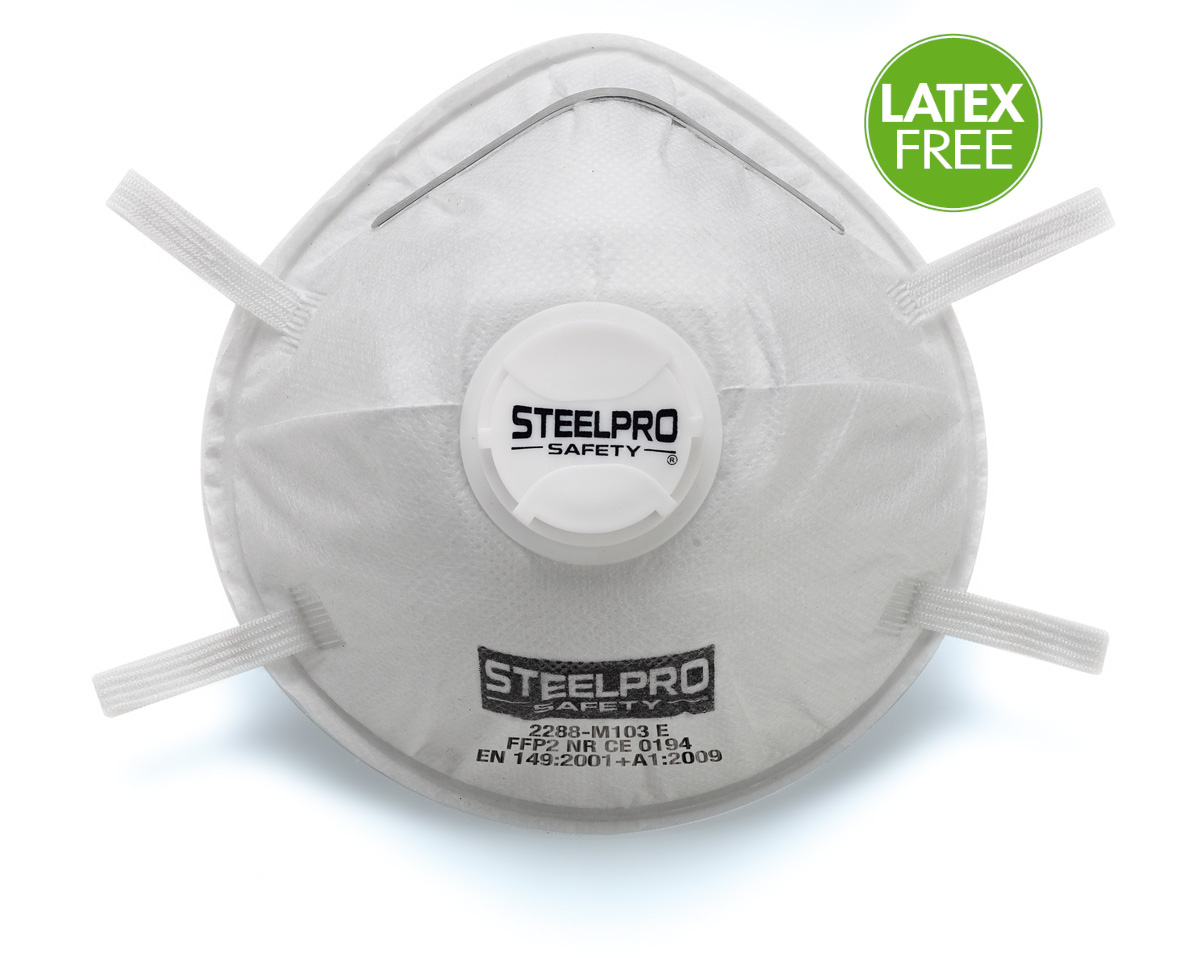 2288-M103 E Respiratory Protection Moulded masks Disposable mask FFP2 with exhalation valve.