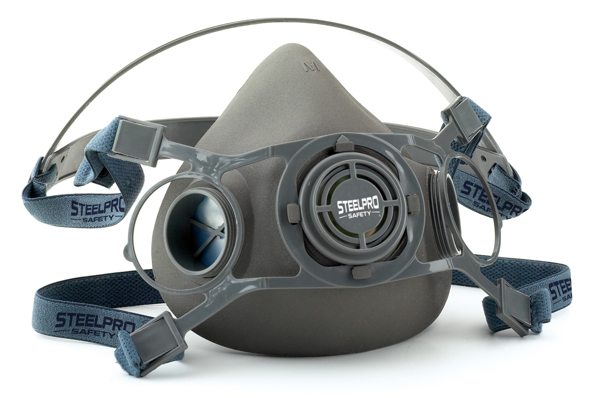 2288-SE Protection respiratoire Semi masques et filtres Mod. “BREATH”. Demi-masque à double filtre (filtres Steelpro).
