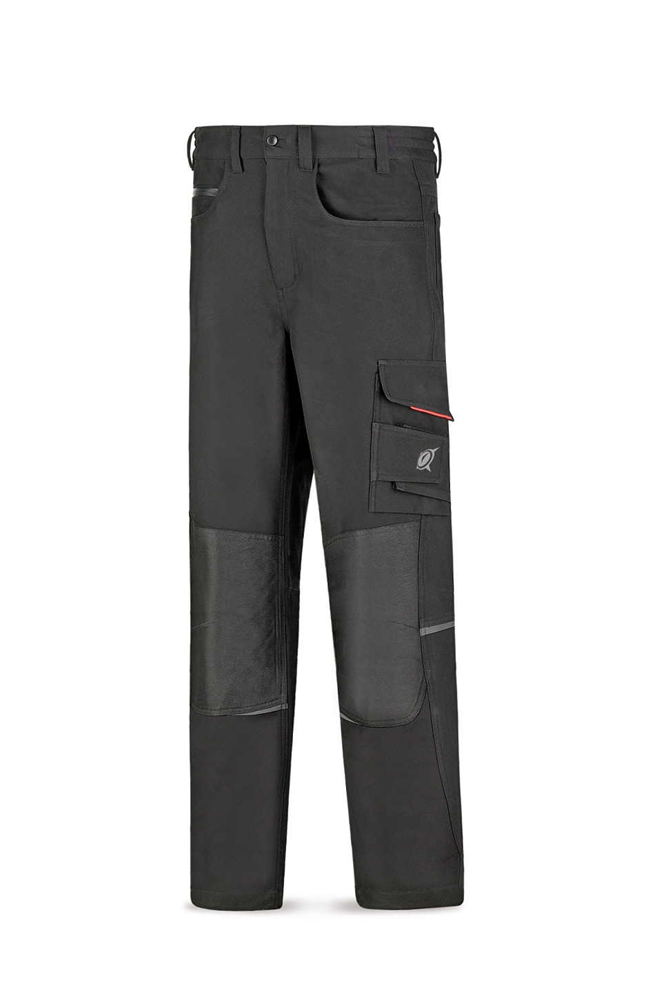 288-PAS3 Abrigo y lluvia Pantalones Pantalón Softshell triple lámina modelo NJORD negro 320 gr.