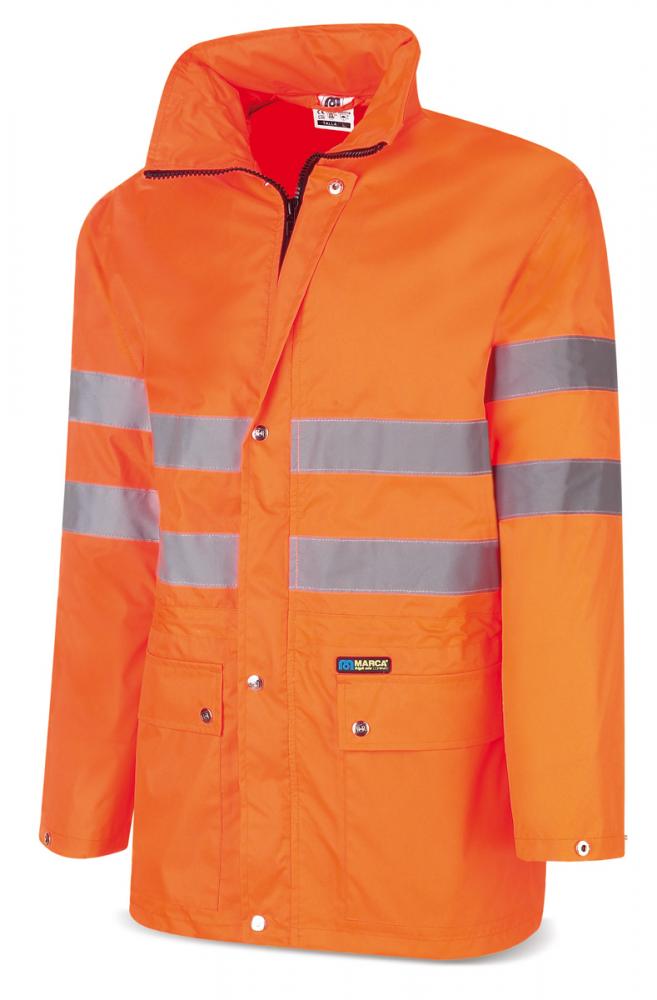 288-TAFN High visibility Rain Gear High visibility rain jacket. Orange