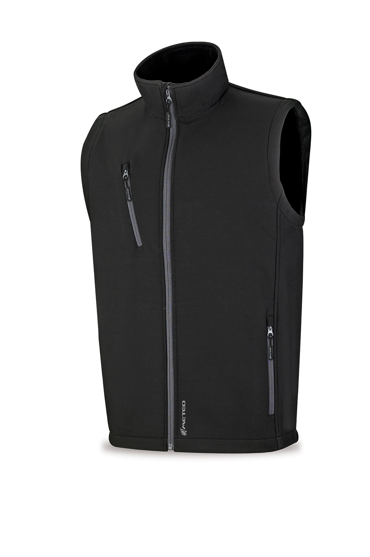 288-VS3 Coats and Rain Gear  Jackets Softshell triple layer sleeveless jacket, colour black, model LYTIR