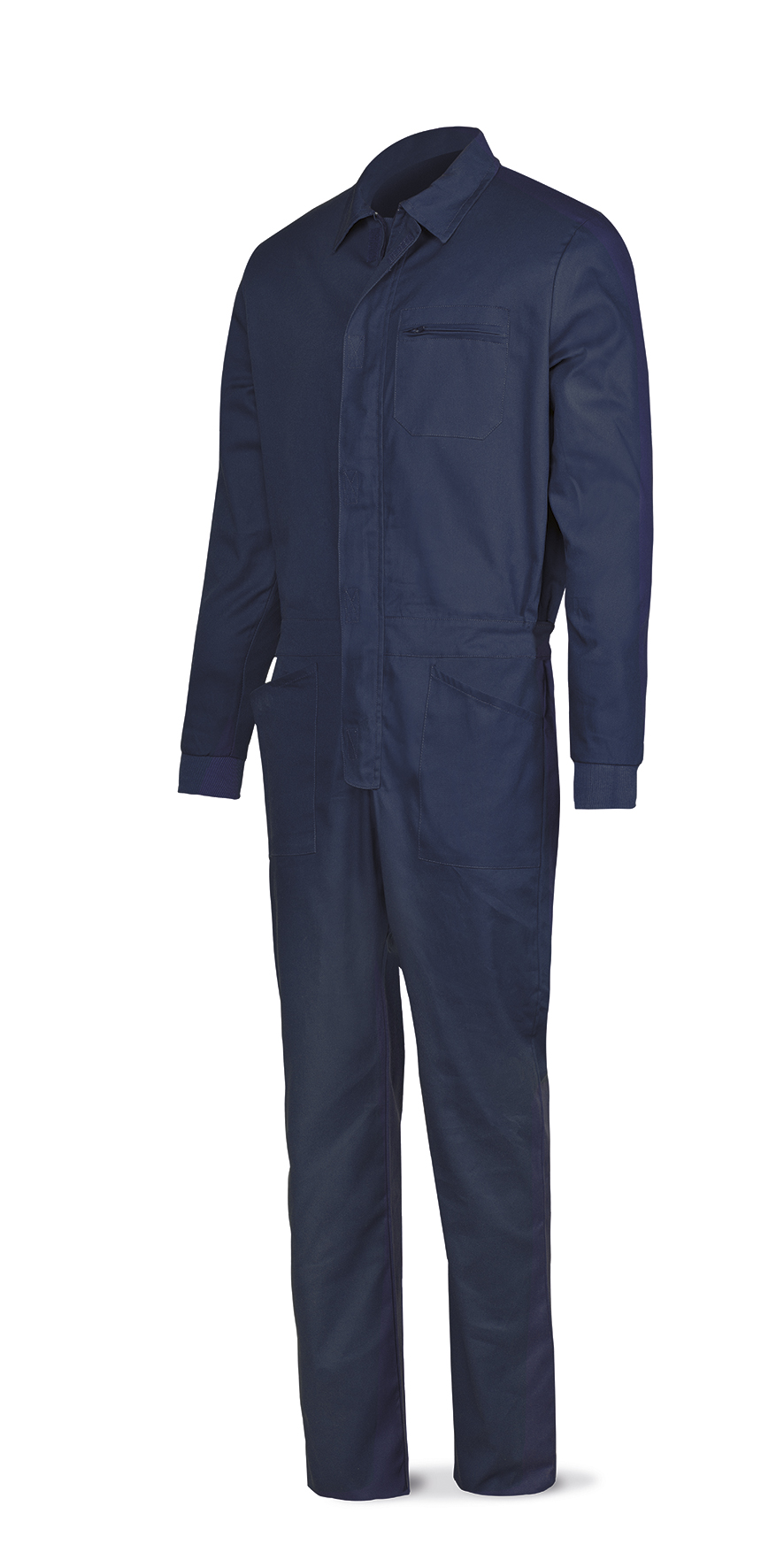 388-BAM Workwear Basic Line Navy blue cotton coverall 200 gr.
