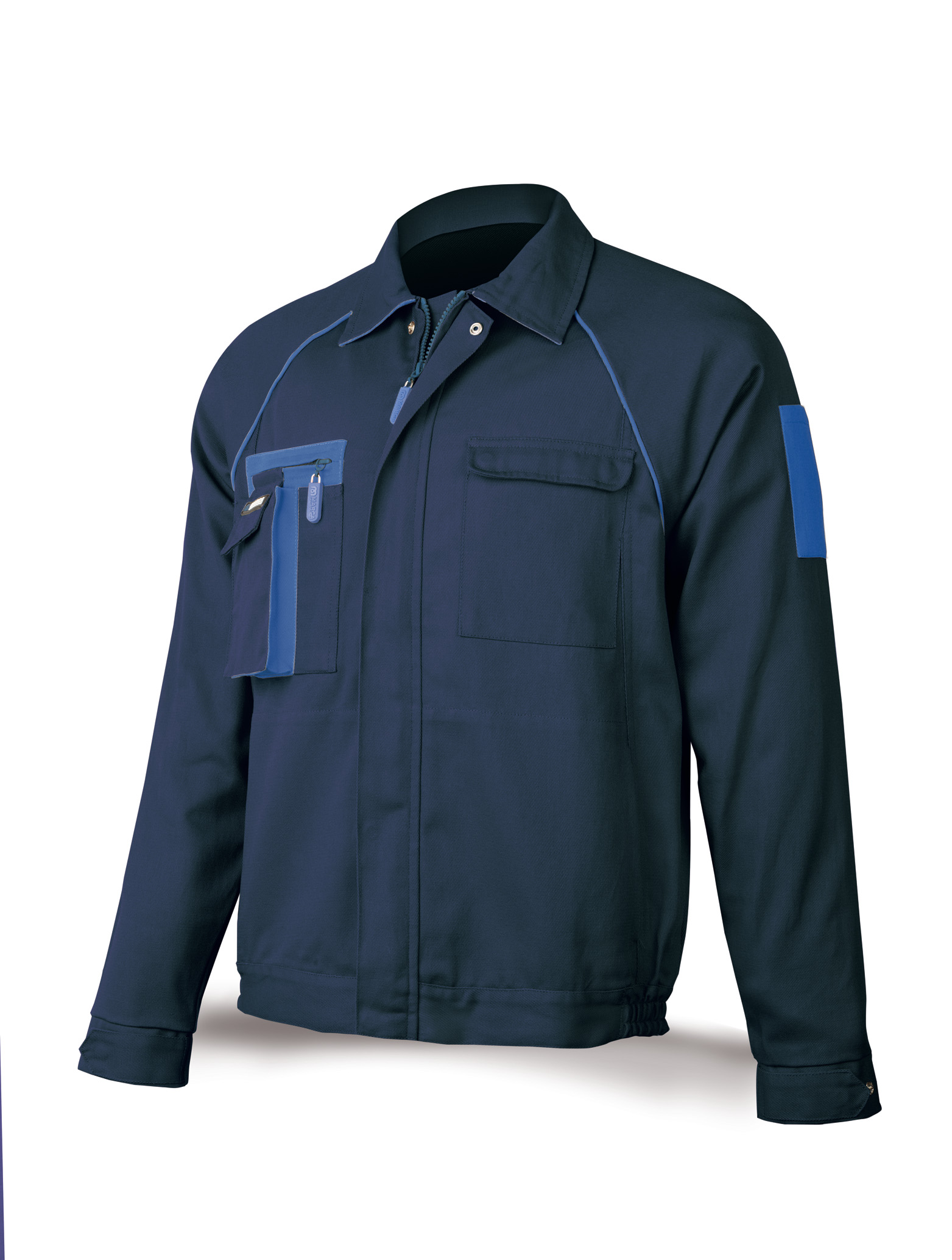 488-CAM SupTop Workwear SuperTop Series 270 gr. Cotton jacket. Navy blue.