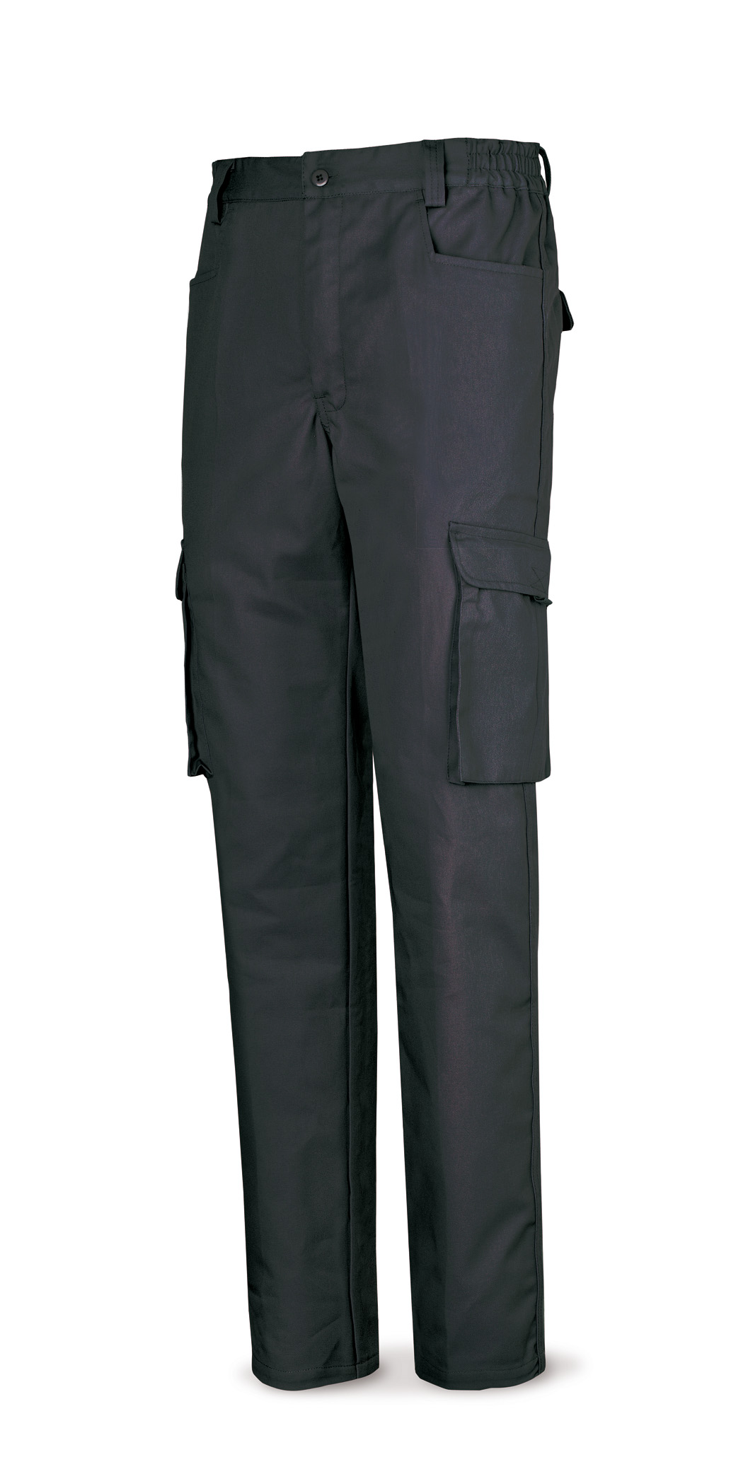 488-PN Top Vestuario Laboral Serie Top Pantalón negro poliester/algodón de 245 g. Multibolsillo