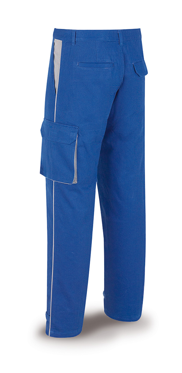 488-P SupTop Vetements de travail laboral Série SuperTop Pantalon en coton 270 g. Coleur: Bleu roi. 