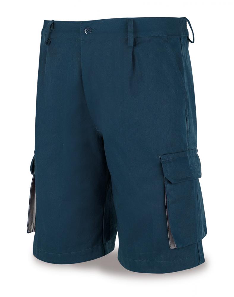 488-SA Top Workwear Top Series Shorts Multi-Pocket. 100% Cotton. Navy blue.