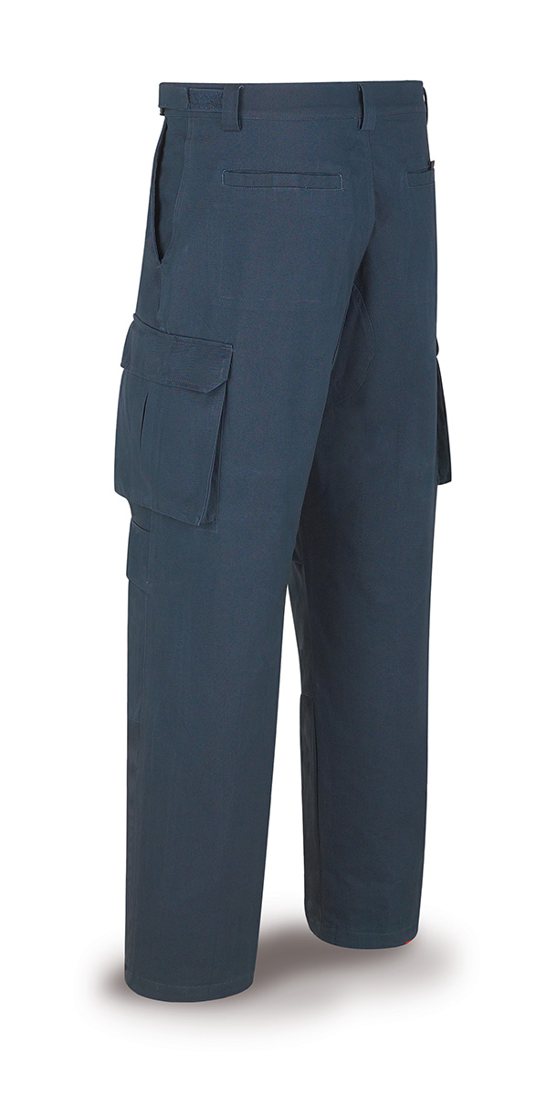 588-PEA Vetements de travail laboral Série Casual Pantalon Professionnel 245g. Coloris bleu marine.