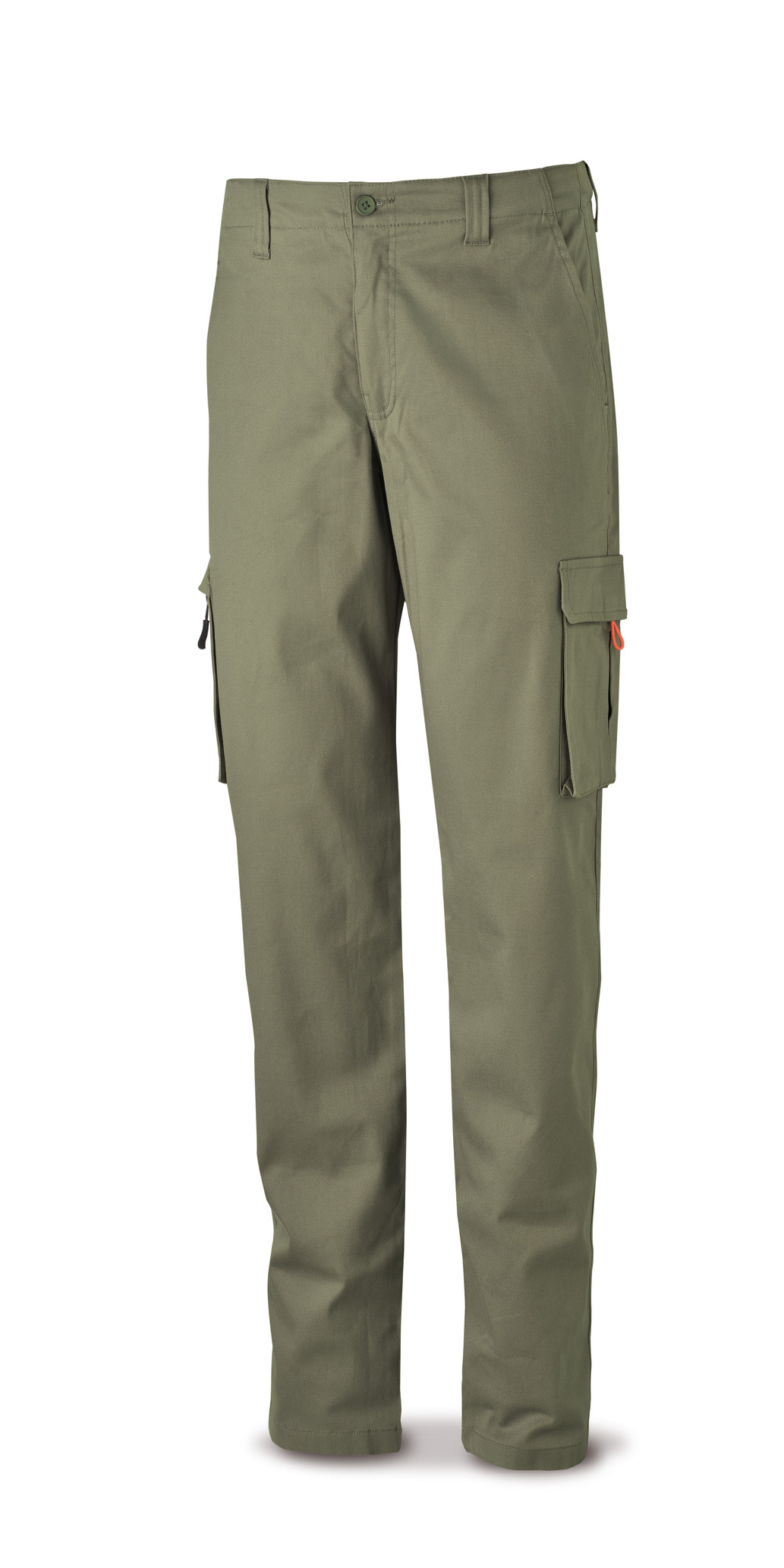 588-PELASRK Workwear Casual Series ELASTIC cotton and Elastane pants. Khaki.