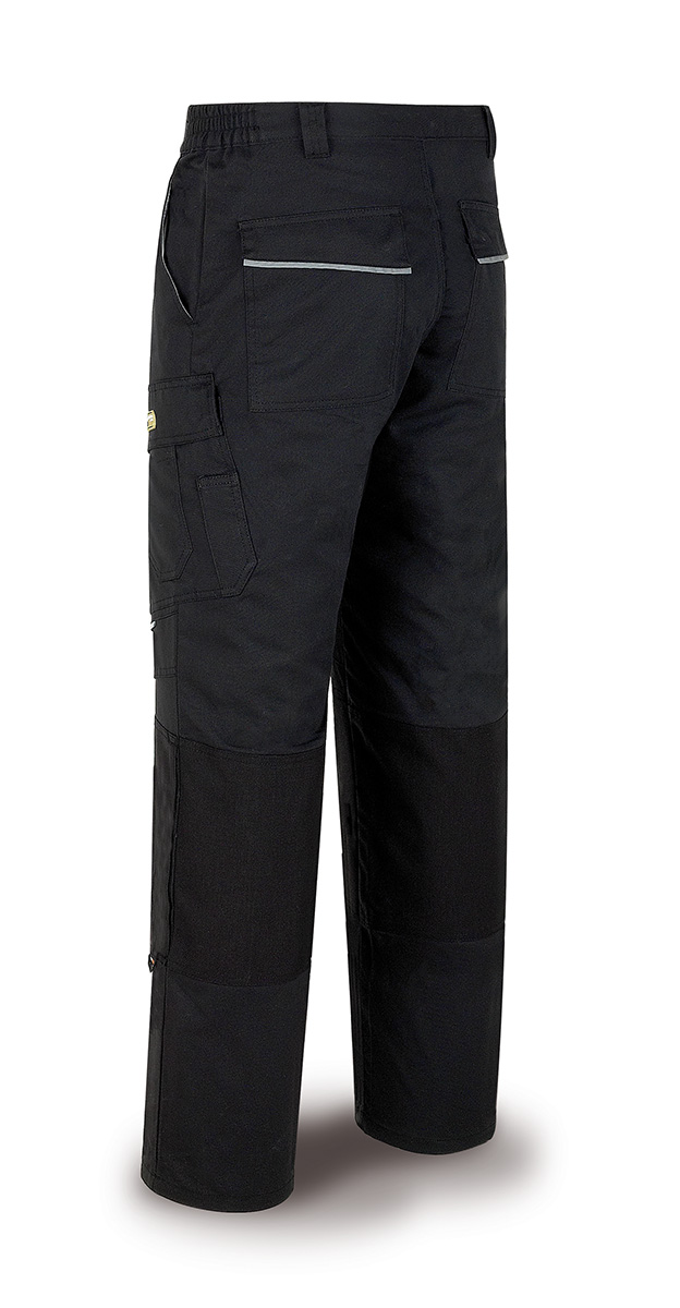 588-PN Vetements de travail laboral Pro Series Pantalon toile tergal 245 g. Coloris noir