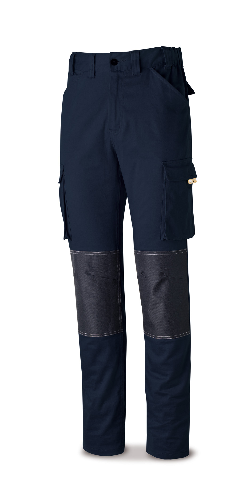 588-PSTRA Vestuario Laboral Pro Series Pantalón STRETCH Pro Series azul marino algodón. 220 gr. Multibolsillos