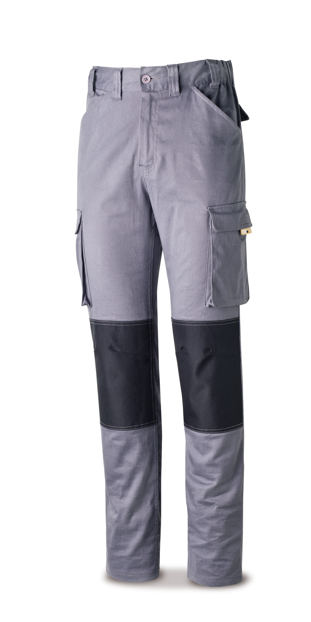 588-PSTRG Workwear Pro Series ELASTIC cotton and elastene pants. Grey.