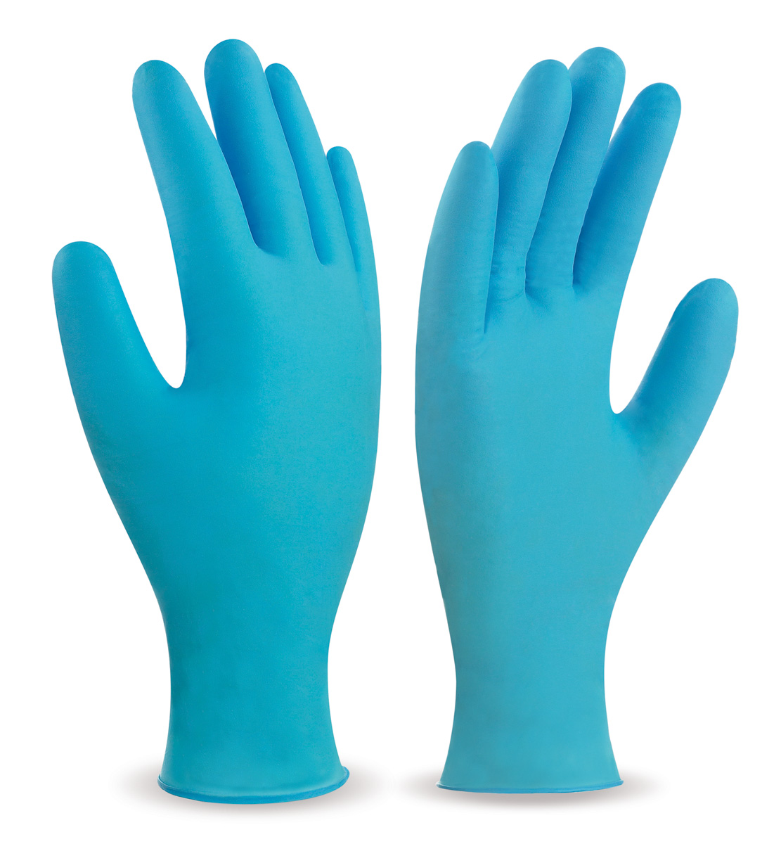 688-NUT Work Gloves Disposables Blue nitrile glove.